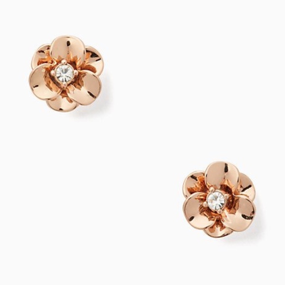 kate spade Jewelry - NWT~KATE SPADE~Shine on Flower Studs, Rose Gold kate spade Jewelry - NWT~KATE SPADE~Shine on Flower Studs, Rose Gold